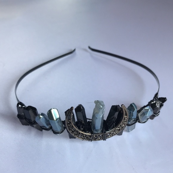 New! Raw Crystal Black Moon & Quartz - Picture 7 of 10